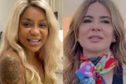 Cariúcha mostra detalhes de seu camarim, que era de Luciana Gimenez Cariúcha mostra detalhes de seu camarim, que era de Luciana Gimenez