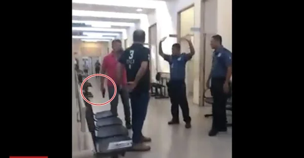 Durante briga em hospital público do DF, PM saca arma contra médico