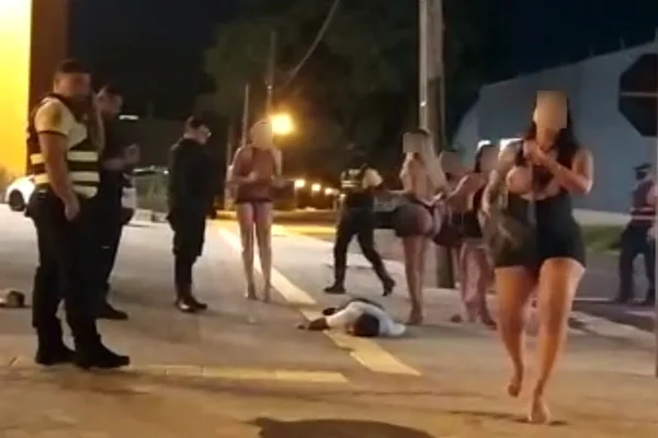 movimentação na rua