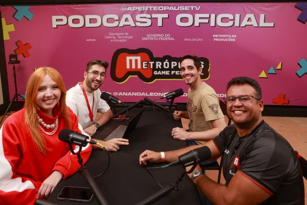 Podcast do Metrópoles Game Festival chega ao YouTube. Saiba como assistir - destaque galeria Podcast do Metrópoles Game Festival chega ao YouTube. Saiba como assistir - destaque galeria