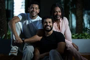 Samuel de Assis, Amaury Lorenzo e Felipe Velozo
