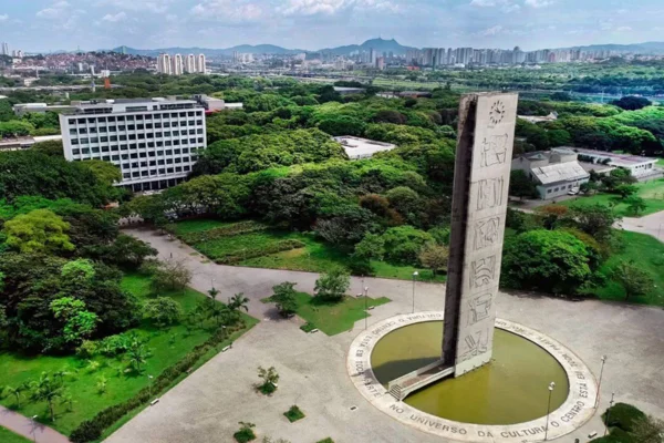 QS World University Rankings 2026 apontou a Universidade de São Paulo (USP) como na posição 108º entre as melhores universidades do mundo - Metrópoles