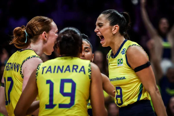 Vôlei: Brasil tem virada incrível sobre Alemanha na Liga das Nações