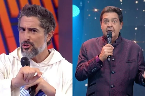 Marcos Mion e Faustão