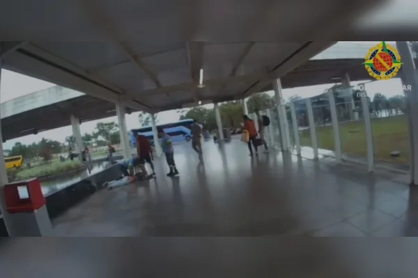 DF: cão policial aponta e foragido é preso na Rodoviária - Metrópoles