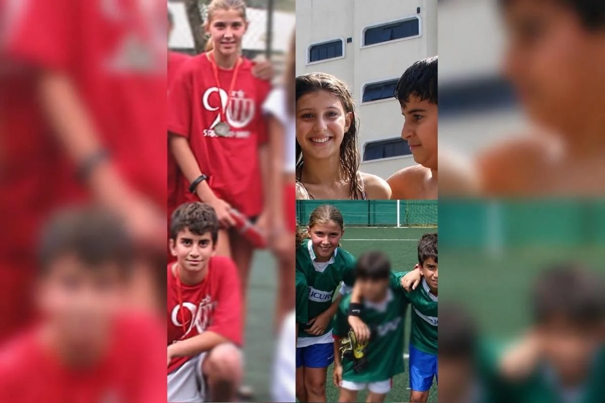 Os dois jogavam futebol juntos quando eram crianças Os dois jogavam futebol juntos quando eram crianças