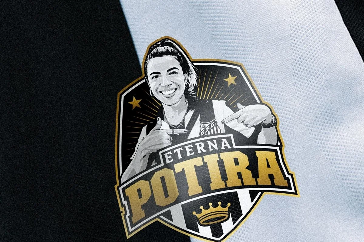 Santos homenageia Naty Potira com patch na camisa