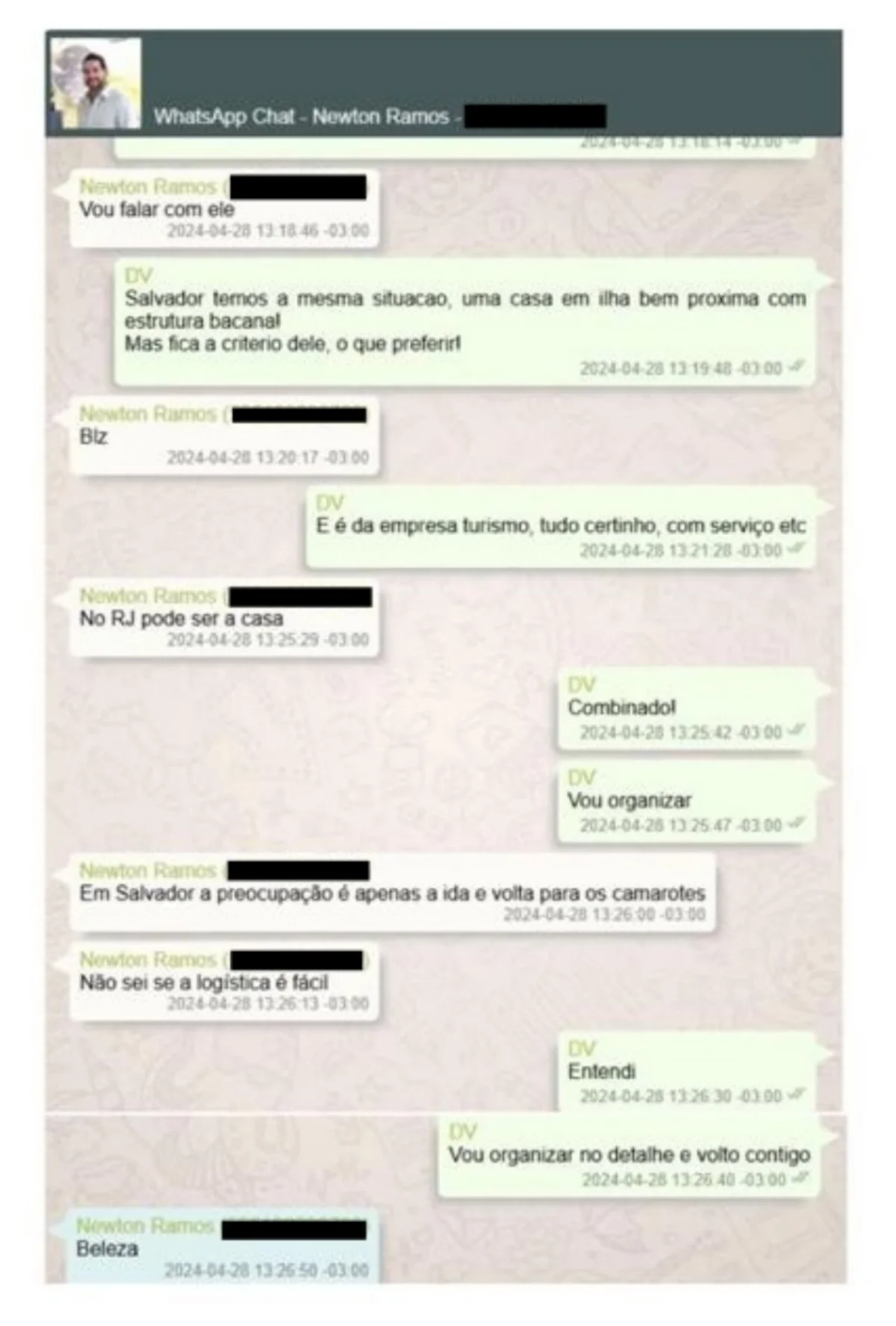 Vorcaro reservou mansão de R$ 250 milhões para ministro “KN” no Carnaval - imagem 2 Vorcaro reservou mansão de R$ 250 milhões para ministro “KN” no Carnaval - imagem 2