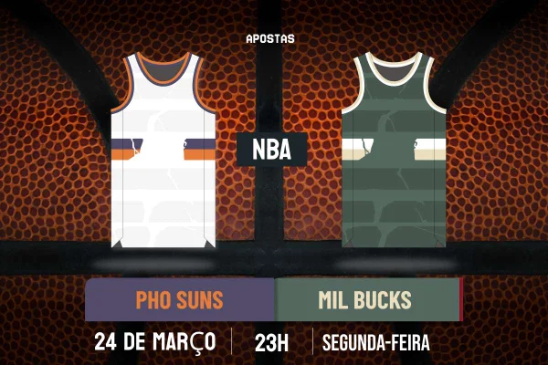 Palpite Phoenix Suns x Milwaukee Bucks - APOSTAS