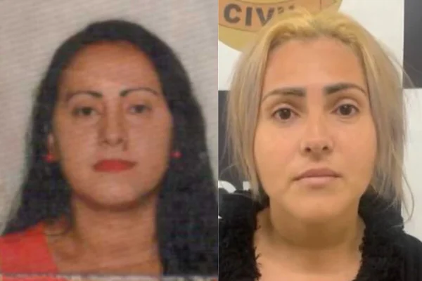 Duas mulheres, em retratos diferentes, lado a lado. Esquerda mulher de cabelo preto e a direita loira - Metrópoles
