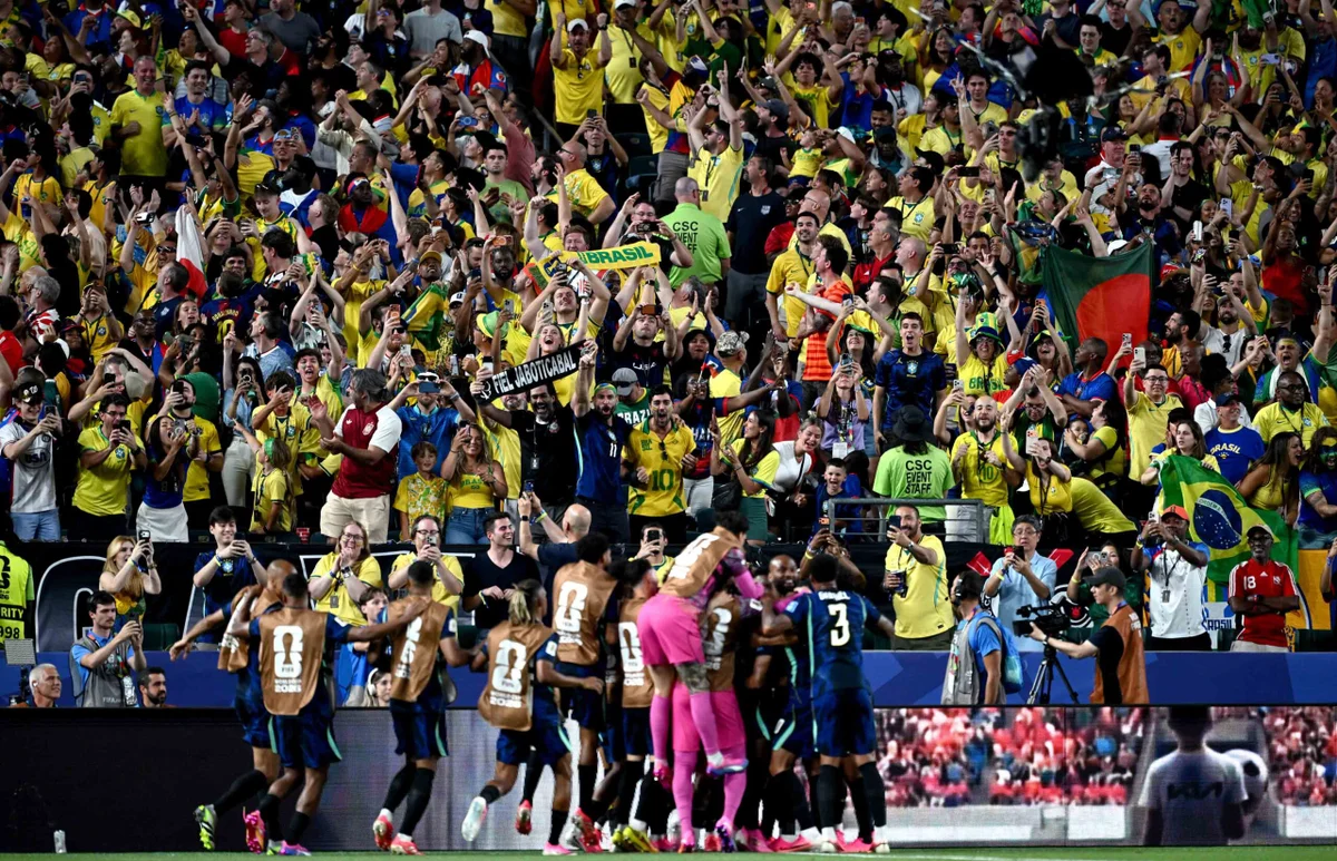 A Seleção Brasileira venceu o Haiti por 3 x 0 na Copa do Mundo A Seleção Brasileira venceu o Haiti por 3 x 0 na Copa do Mundo