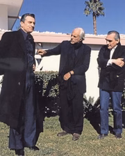 Robert de Niro, Giorgio Armani e Martin Scorsese na produção de Os Bons Companheiros