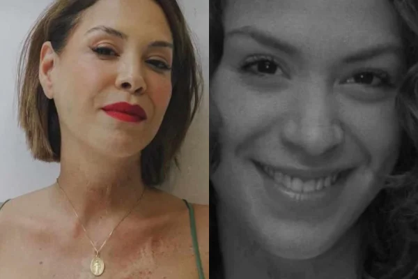 Montagem com fotos coloridas de Júlia Almeida - Metrópoles