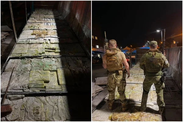 PF encontra 4,4 toneladas de maconha em caminhão com fundo falso no PR