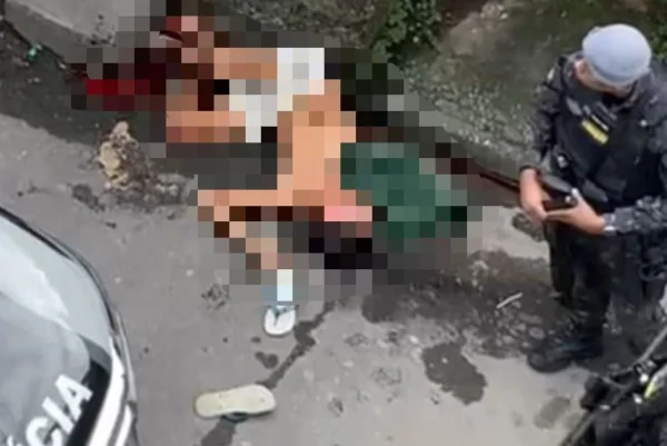 Suspeito baleado no Guarujá