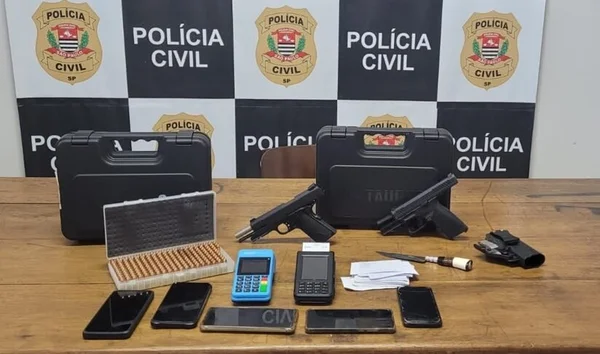 Jogo do bicho e armas são alvo da Polícia Civil no interior de SP