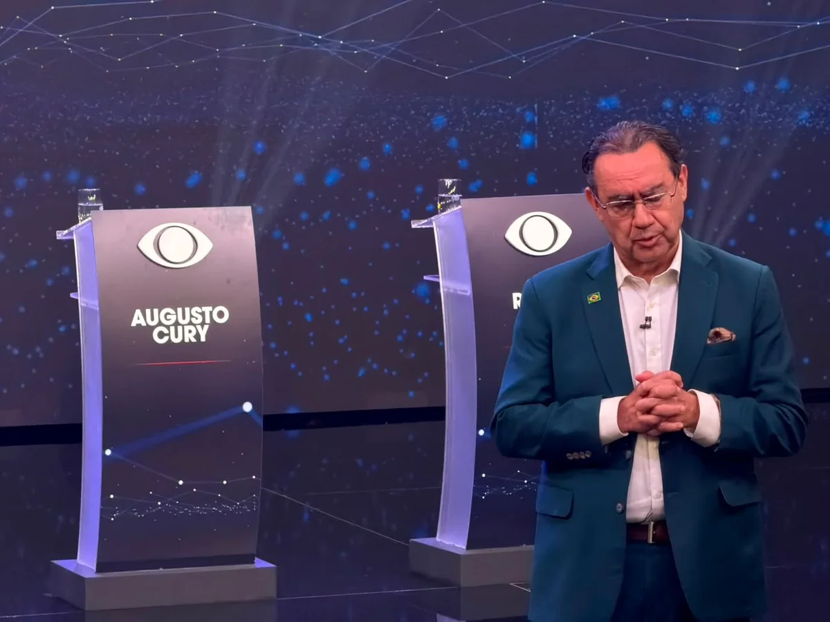 Augusto Cury (Avante) em debate da Band Augusto Cury (Avante) em debate da Band
