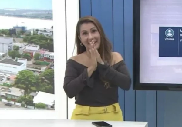 Apresentadora da Globo pede desculpa após mandar beijo para parte íntima de fã