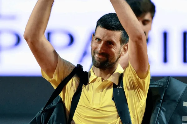 Novak Djokovic na disputa dos Marters 1000 de Roma