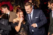 David Harbour e Millie Bobby Brown na premiere da última temporada de Stranger Things em Los Angeles