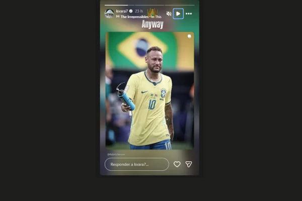 Kvaratskhelia homenageia Neymar e Cristiano Ronaldo após eliminações - destaque galeria