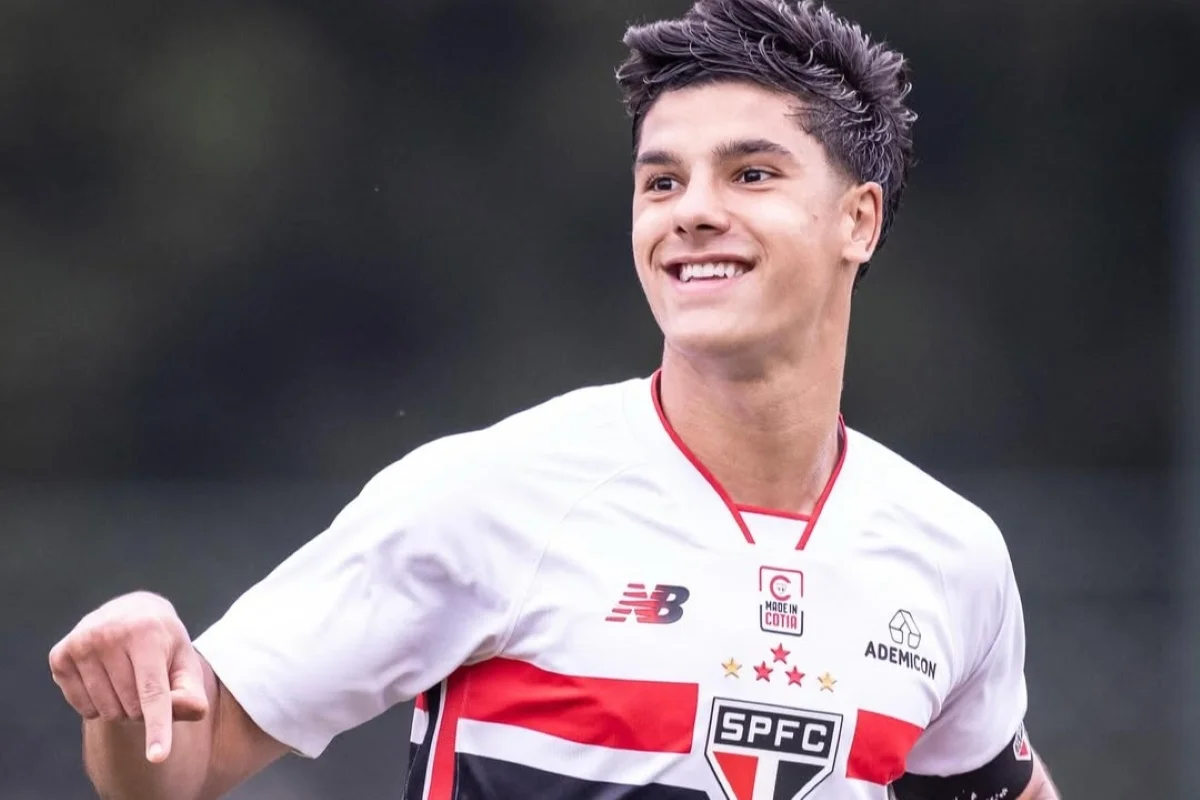 O lateral esquerdo Nicolas, do SPFC O lateral esquerdo Nicolas, do SPFC
