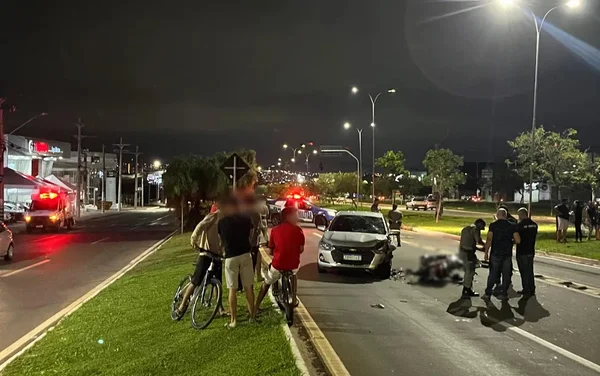imagem colorida motoriclista morre no dia do aniversário goias