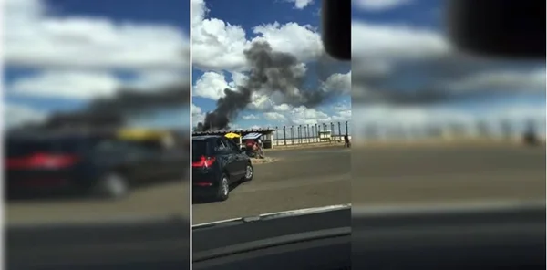 fumaça na Papuda