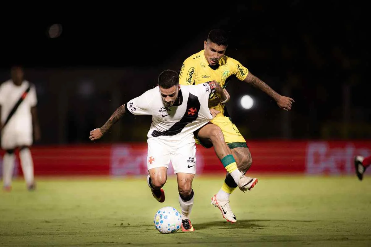 Vasco enfrenta o Mirassol em disputa direta contra o Z4; veja odds