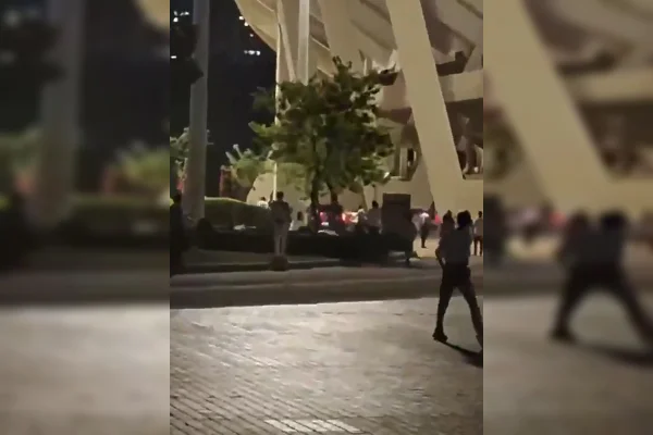 Acidente na China