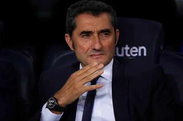 Para Valverde, manifestações não afetam jogadores do Barcelona