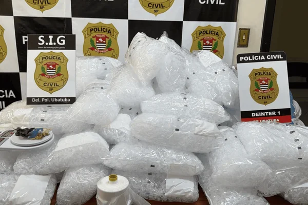 Homem é preso em operação contra tráfico de drogas, no interior de SP