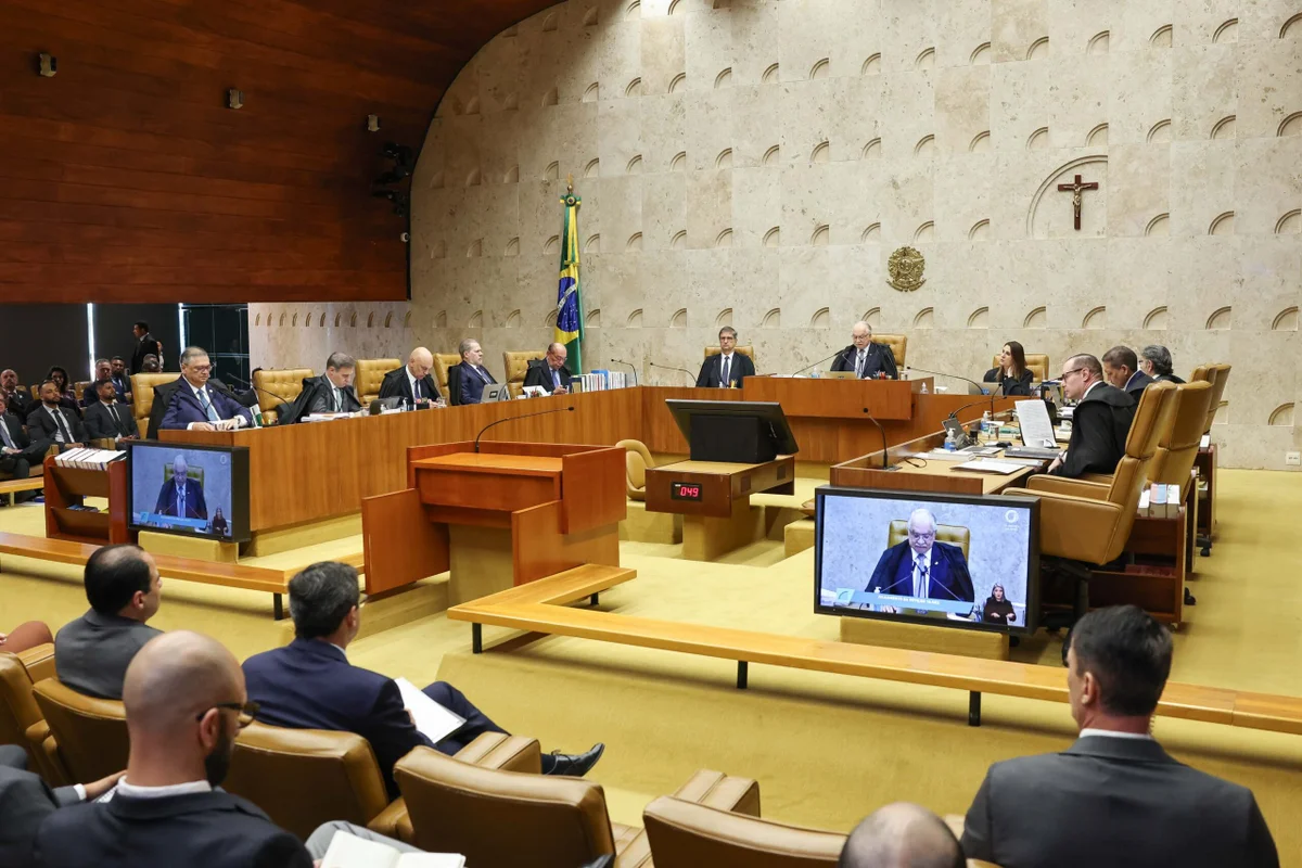 O plenário do Supremo Tribunal Federal O plenário do Supremo Tribunal Federal