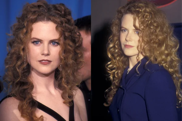 Nicole Kidman aparece com cabelo natural e cachos chamam atenção