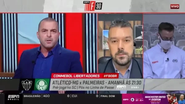 Tatuagens e rastafári causam bate-boca entre comentaristas da ESPN Brasil
