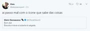 Muita gente comentou Muita gente comentou