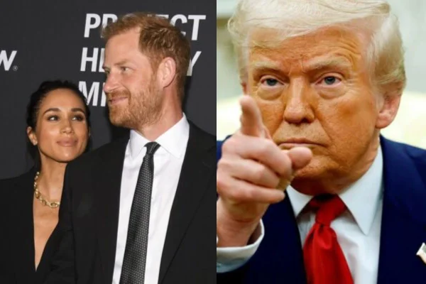 Meghan Markle, Príncipe Harry e Donald Trump
