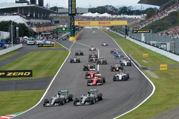 Imagem colorido de circuito de Formula 1 no Japão - Metrópoles