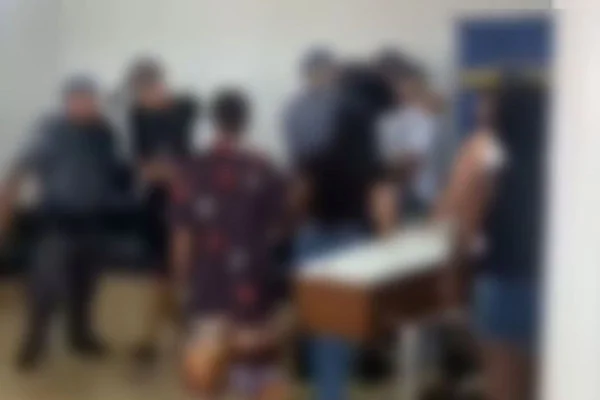 Jovens que estavam sendo velados haviam sido mortos após entrarem em confronto com a PM na Comunidade Jardim Vitória - Metrópoles