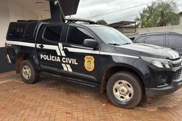 Imagem colorida, viatura da Polícia Civil do Mato Grosso do Sul - Metrópoles