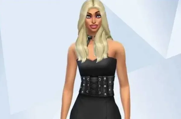 Pabllo Vittar em versão The Sims 4