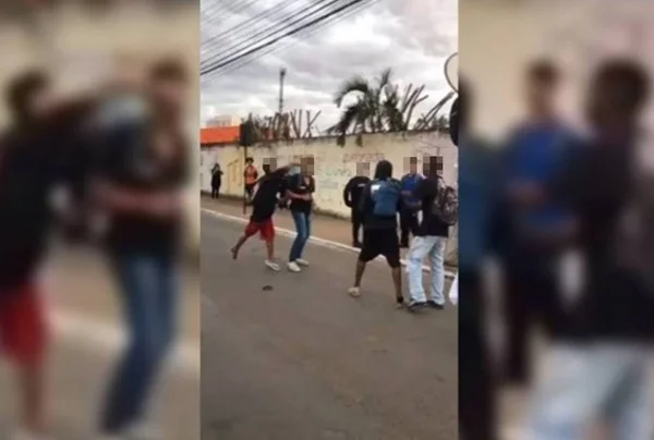 Adolescente é espancado por grupo de adolescentes em saída de escola no DF - Metrópoles