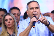 O prefeito de Goiânia, Sandro Mabel