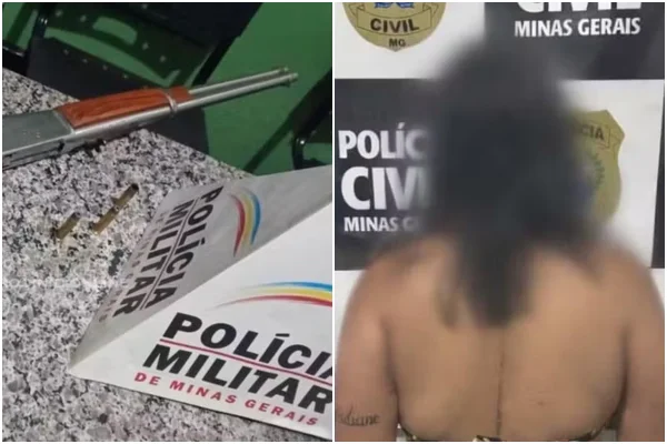 Mulher é presa por matar marido com tiro de rifle na cabeça após briga