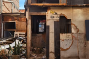 Casa descaracterizada na Favela do Moinho