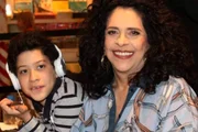 Gal Costa com o filho