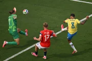 Nyland foi um dos heróis da Noruega contra o Brasil pela Copa do Mundo.