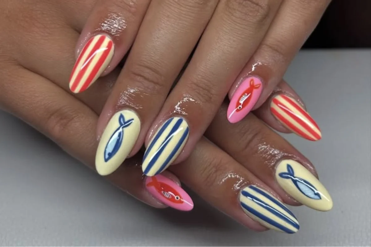 Tendência sardine nail art (ou unhas de sardinha) Tendência sardine nail art (ou unhas de sardinha)
