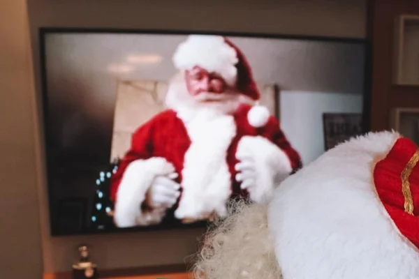 Papai Noel vídeochamada