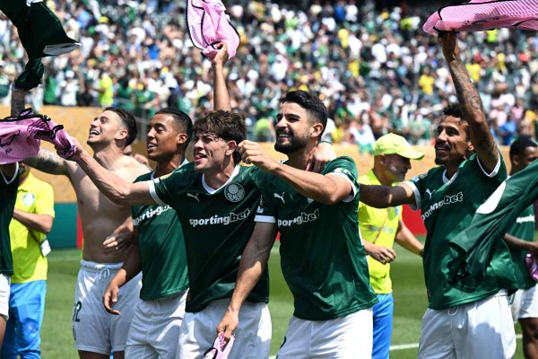 Imagem colorida do time Palmeiras - Metrópoles